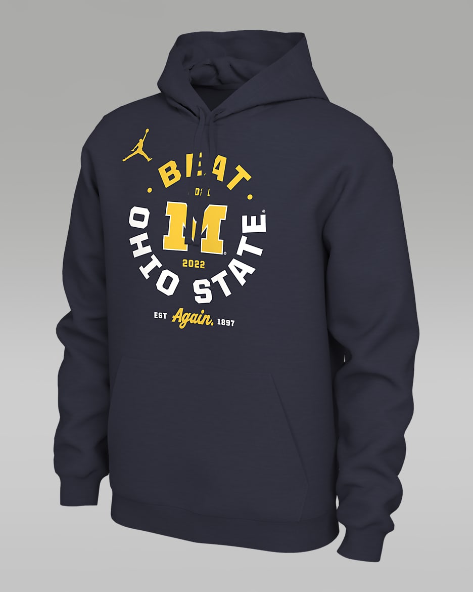Black and gold nike hoodie men top